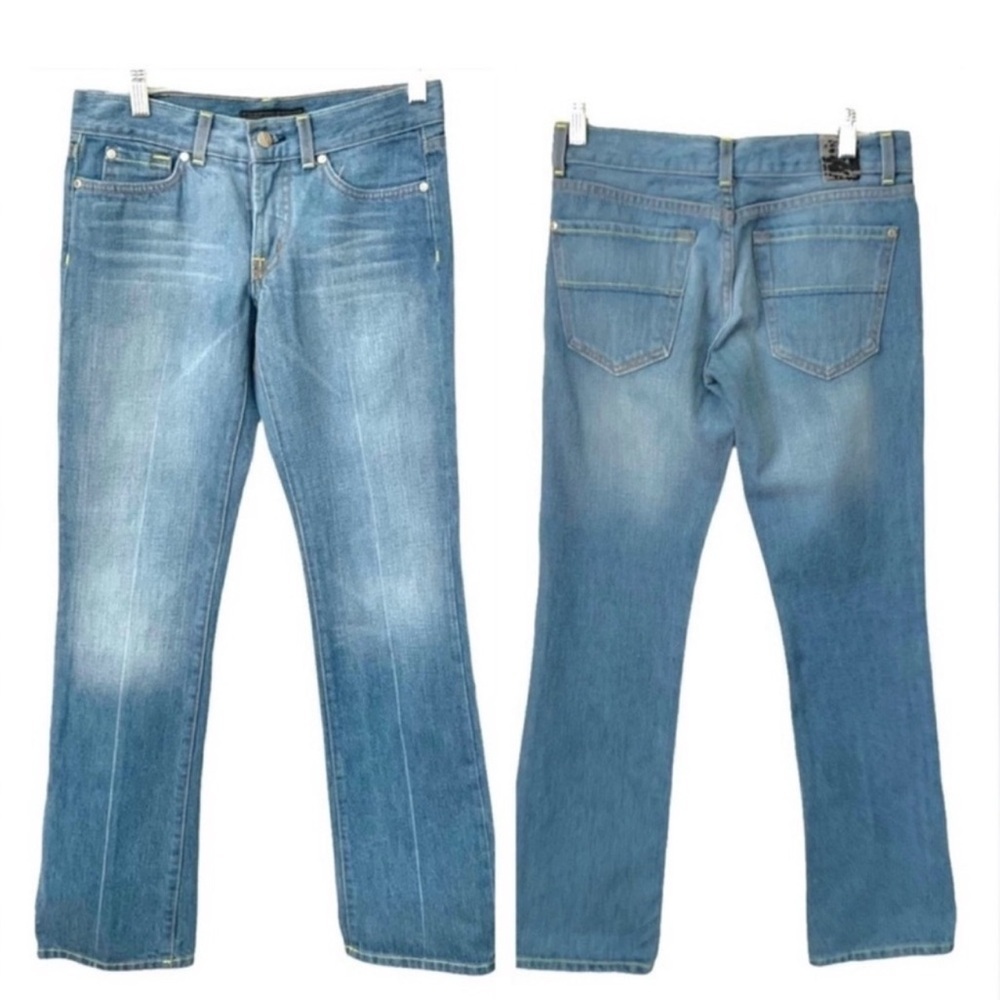 Bebe Light Wash Lowrise Jeans - Picture 2 of 8
